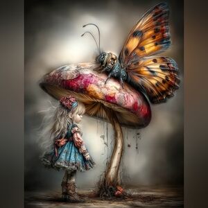 4pc=Beautiful Fantsy Prints